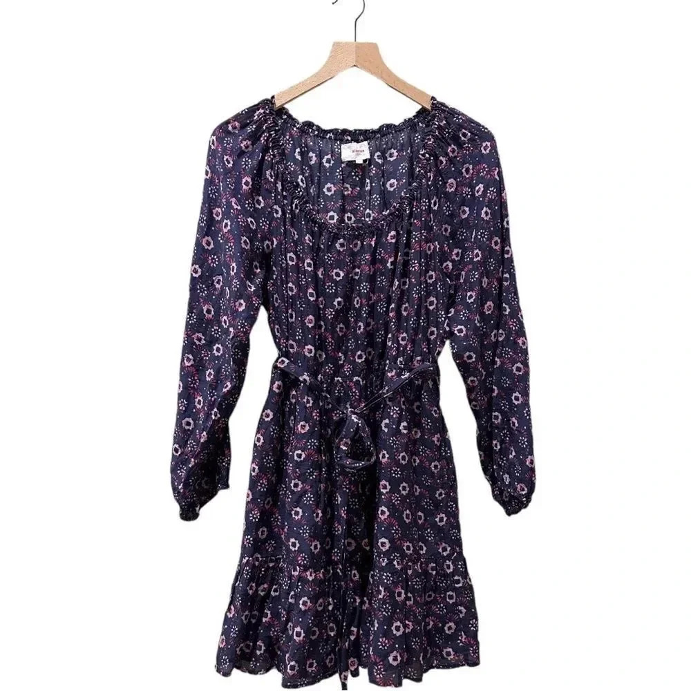 Xirena Jia Dress Navy Rouge -sz M - Picture 4 of 14
